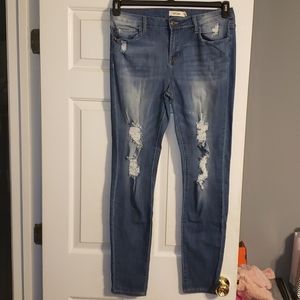 Distressed Cello Jeans